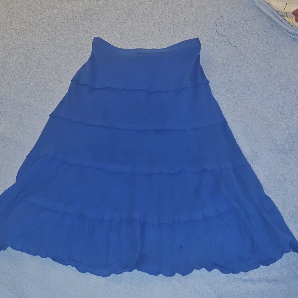 Studio west apparel tiered/ruggled skirt. Suze S/M